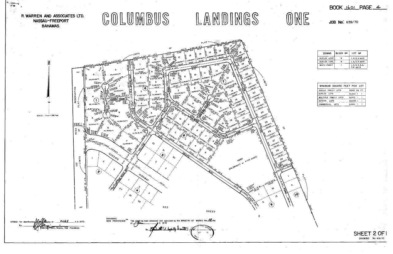 3. Land for Sale at Columbus Landings, San Salvador Bahamas