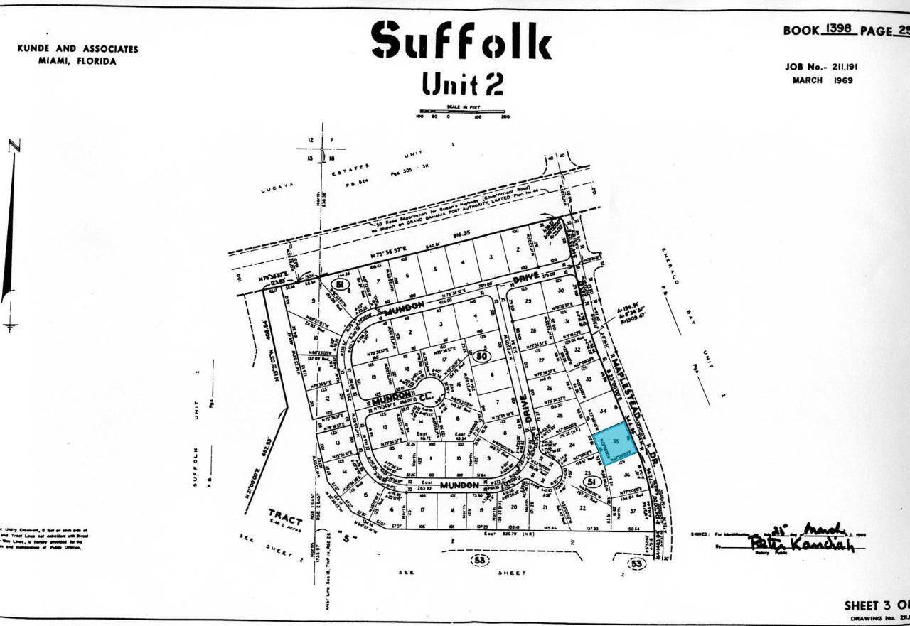 4. Land for Sale at Suffolk, Freeport and Grand Bahama Bahamas