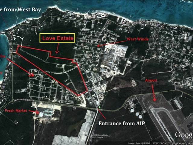 3. Land for Sale at Love Beach, Nassau and Paradise Island Bahamas