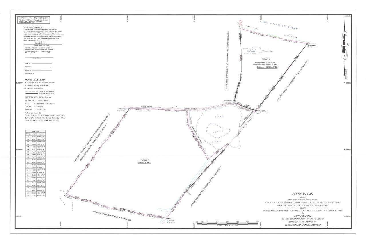 8. Land for Sale at Clarence Town, Long Island Bahamas